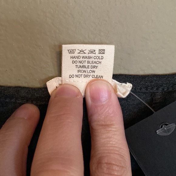 🆕YELETE: Asymmetrical Tunic- Charcoal Gray Size L - Picture 7 of 7